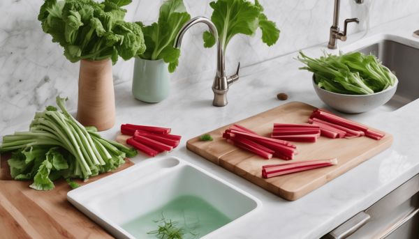 Congeler de la rhubarbe facilement pour prolonger sa conservation