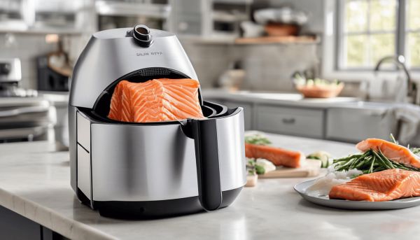 Réussir la cuisson du saumon surgelés au air fryer facilement
